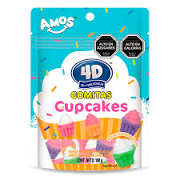 Gomitas Cupcakes 4D 100g